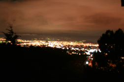 Guatemala City at night