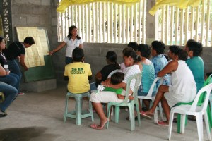 Teaching the Barefoot MBA to villagers