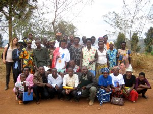 Komara cooperative members after the pilot